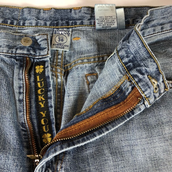 Lucky Brand Dungarees Men’s Jeans Size 36 Long - Picture 6 of 8